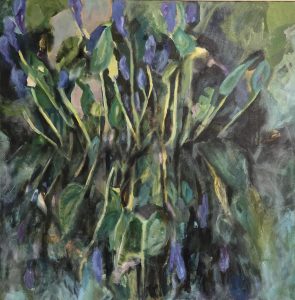 Pickerel Weed (right side of diptych)